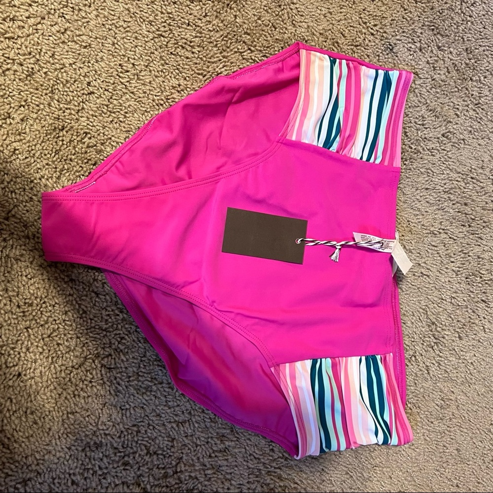 NWT Matilda Jane Sunrise Swim set ruffle top and bottoms - Picture 5 of 10
